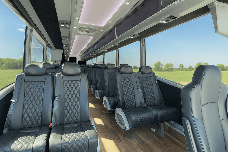 coach bus in New Braunfels