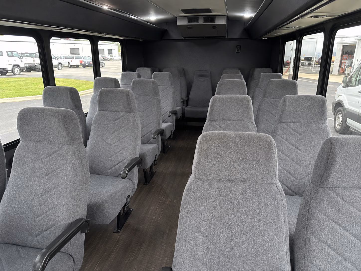 new braunfels 20 passenger minibus inside