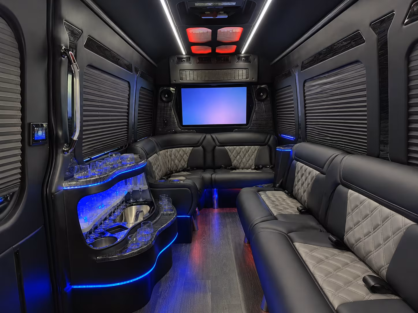 new braunfels sprinter limousine inside