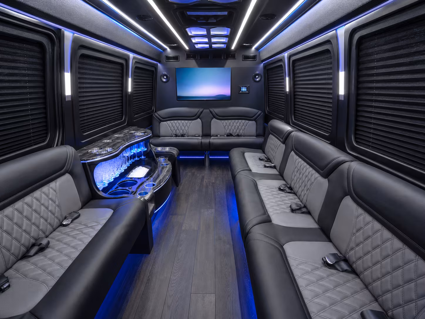 new braunfels wedding transportation onboard seating